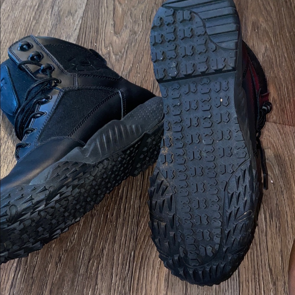 Under Armour Black Combat Boots - Picture 5 of 7